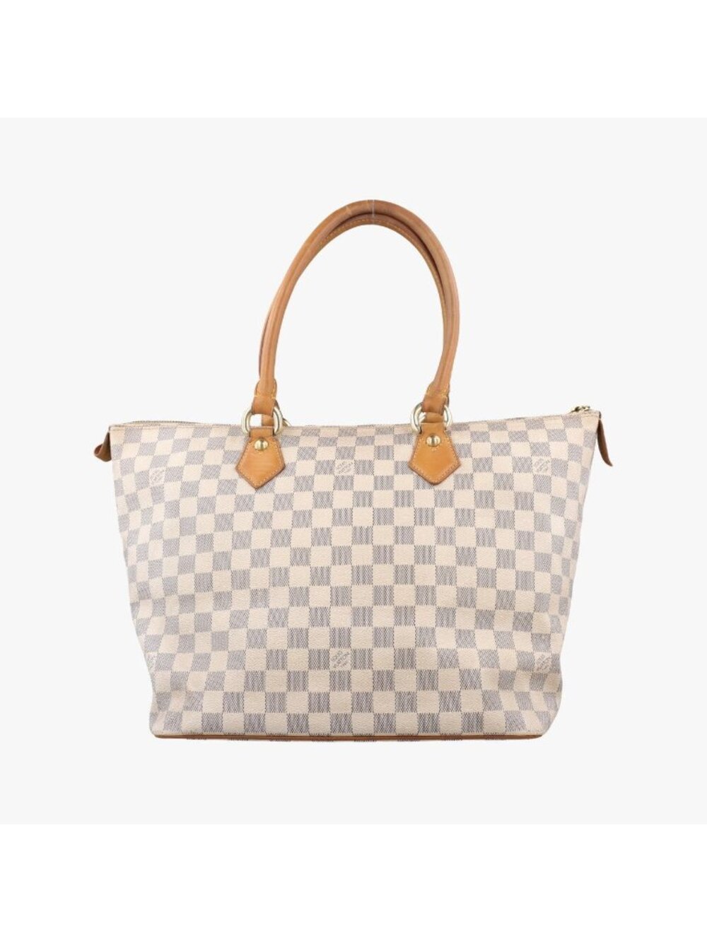 Louis Vuitton Saleya MM Azur Damier Canvas Shoulder